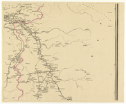 215058 Archeologische kaart van het zuidoostelijke deel van Nederland en een deel Duitsland (Pruissen), met aanwijzing ...